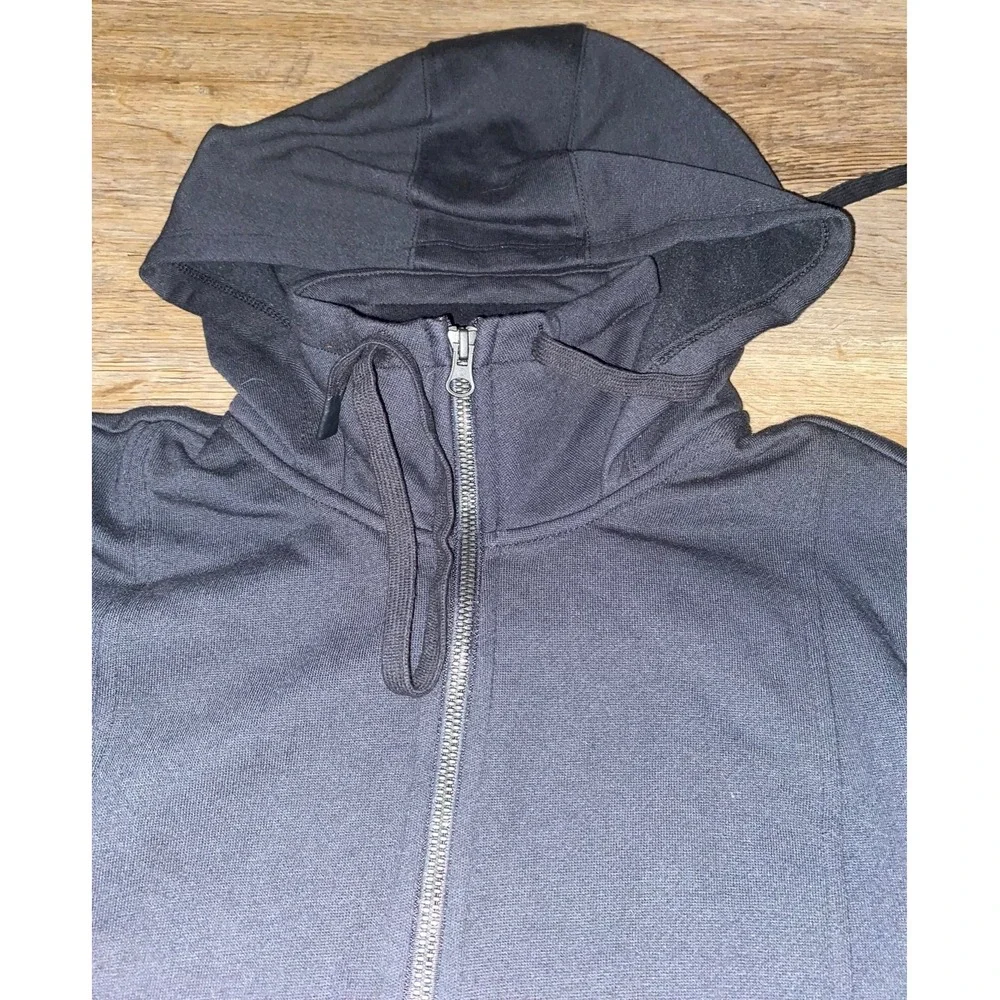 Core 10 Women's Super Soft Fleece Cropped Length Zip-Up Hoodie Sweatshirt, Sz Sm - Picture 3 of 9